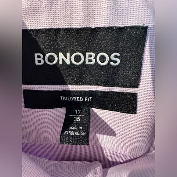 Bonobos Mens 17 35 Tailored Fit Stretch Long Sleeve Button Down Shirt - Picture 6 of 8
